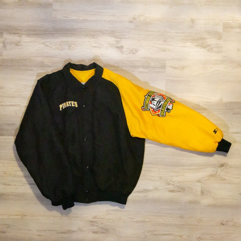 Starter Jacket - Pittsburgh Pirates - 1994 All Star Diamond Collection Large